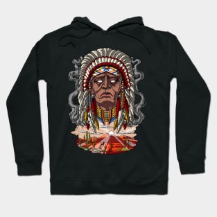 Native American Chief Hoodie